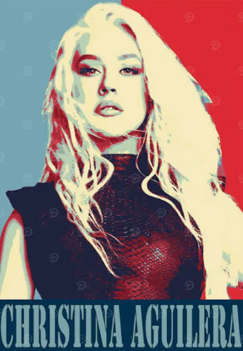 Christina Aguilera portrait